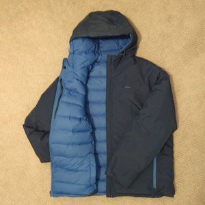 Lands End Reversible Puffer Coat
